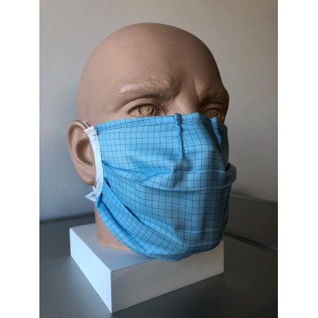 Washable face mask for tie on